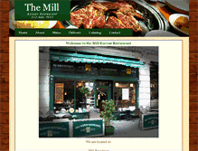 Tablet Screenshot of millkoreanrestaurant.com